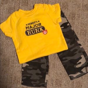 2 pc Set (Short Sleeve onsie with Pants)